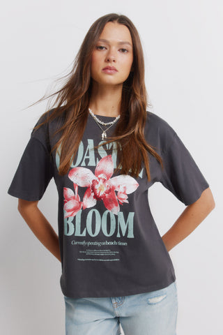 Camiseta Manga Corta con Gráfico Coast