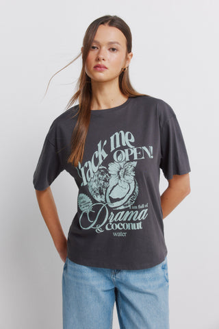 Camiseta Manga Corta con Gráfico Coast