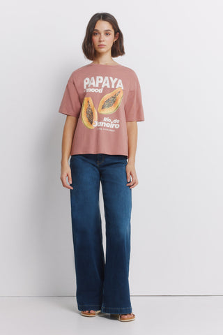 Camiseta Manga Corta con Gráfico Coast