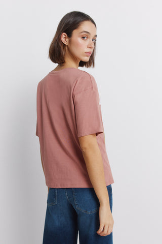 Camiseta Manga Corta con Gráfico Coast