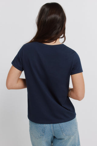 Cowgirl Corduroy Print S/S T-Shirt.