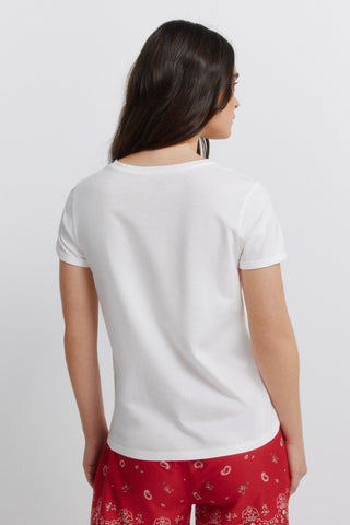 Cowgirl Corduroy Print S/S T-Shirt.
