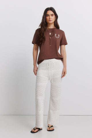 Lucky You Print S/S T-Shirt.