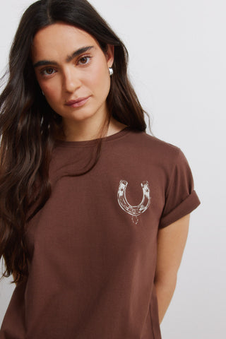 Lucky You Print S/S T-Shirt.