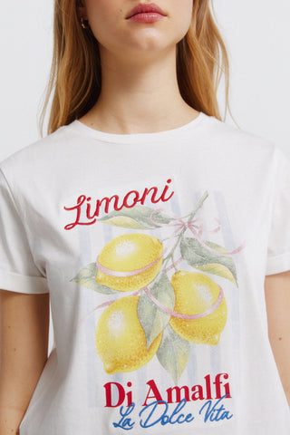 Fruits Print T-Shirt.