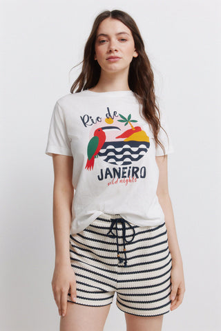 0.5.T.B.Camiseta Pared Loro.