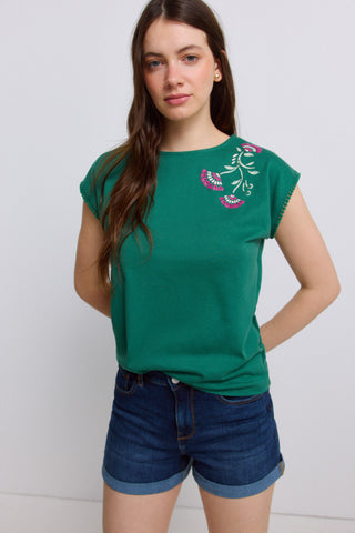 0.5.T.B.Camiseta Hombro/Cuello.