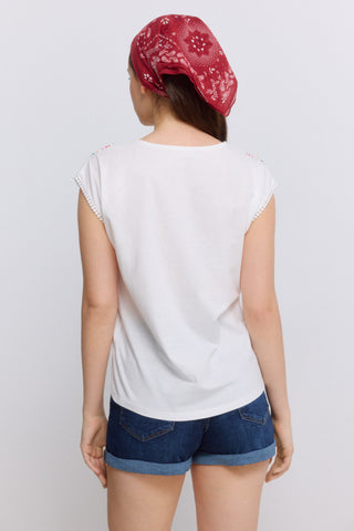 0.5.T.B.Camiseta Hombro/Cuello.