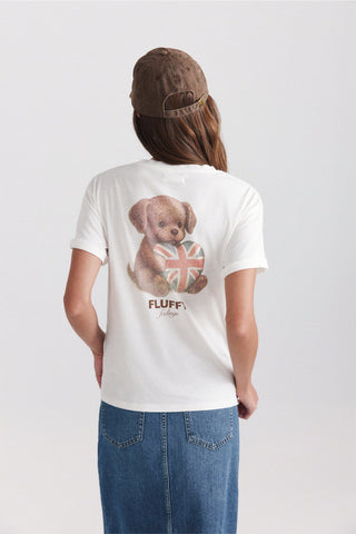 4.T.Camiseta Perrito Fluffy.