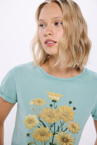 Camiseta Manga Corta con Gráfico