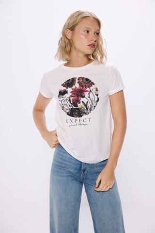 Camiseta Manga Corta con Gráfico