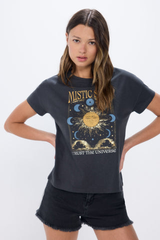 Camiseta Manga Corta con Diseño Gráfico