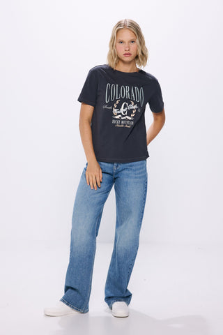Camiseta Manga Corta con Gráfico