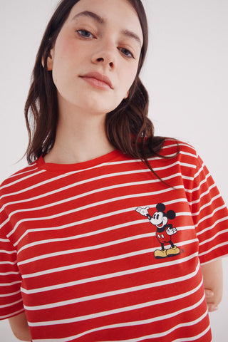 Camiseta Manga Corta Colección Disney Mickey