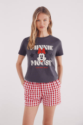 Camiseta Manga Corta Colección Minnie Mouse