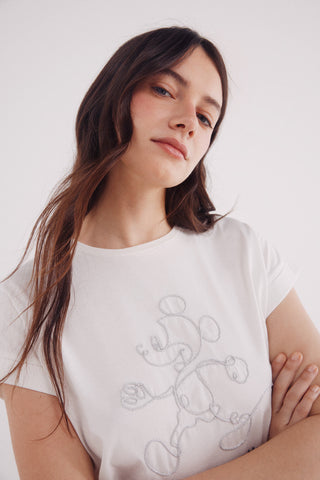 Camiseta Manga Corta Colección Disney Mickey