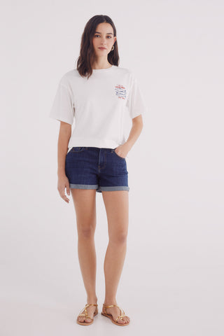 Camiseta Manga Corta con Gráfico