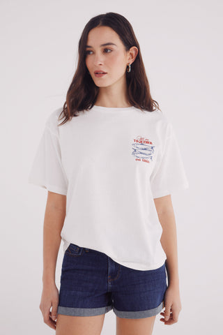 Camiseta Manga Corta con Gráfico