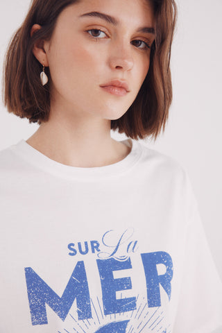 Camiseta Manga Corta con Gráfico