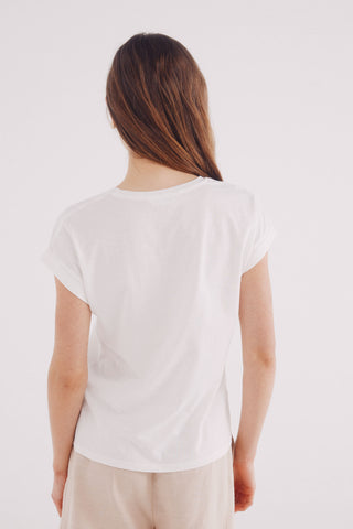Camiseta Manga Corta con Gráfico