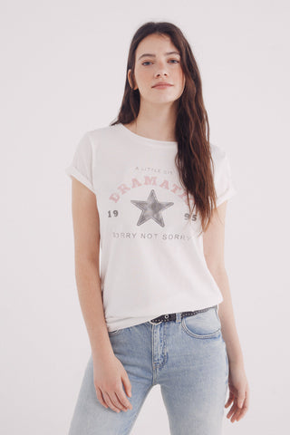 Camiseta Manga Corta Gráfica