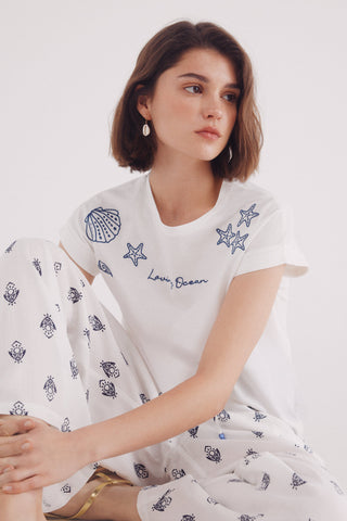 Camiseta Manga Corta con Gráfico