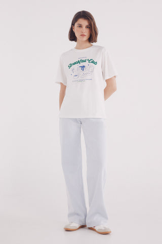 Camiseta Manga Corta con Gráfico