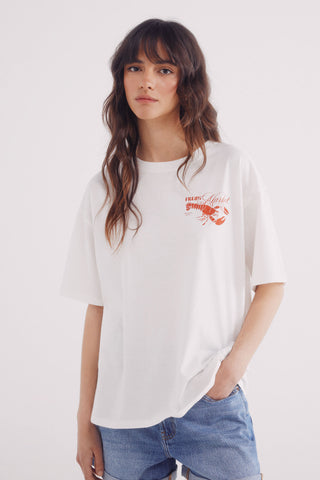 Camiseta Manga Corta con Gráfico