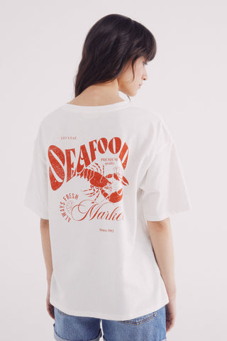 Camiseta Manga Corta con Gráfico