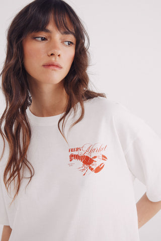 Camiseta Manga Corta con Gráfico