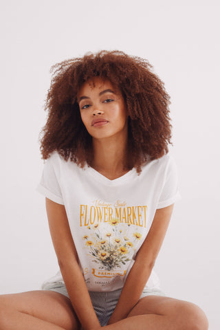 Camiseta Manga Corta con Gráfico