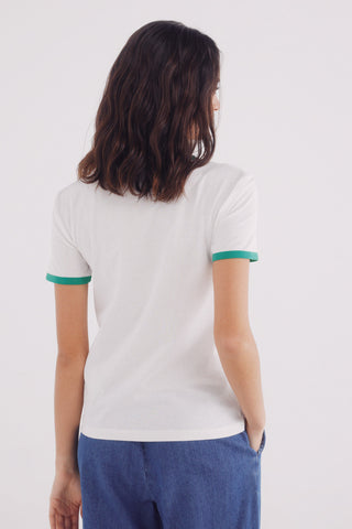 Camiseta Manga Corta con Gráfico
