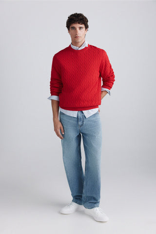 Jersey Rojo Ochos Imagen.