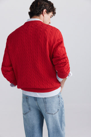 Jersey Rojo Ochos Imagen.