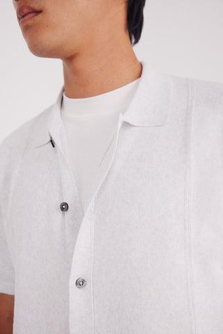 Camisa Manga Corta con Textura
