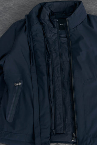 Chaqueta Repelente al Agua con Bolsillos
