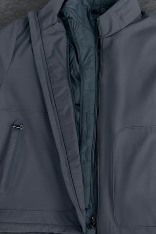 Chaqueta Repelente al Agua con Bolsillos