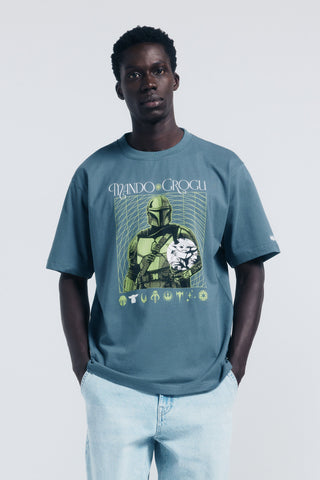 Camiseta Manga Corta con Gráfico