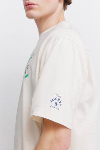 Camiseta Manga Corta con Gráfico Mickey