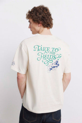 Camiseta Manga Corta con Gráfico Mickey