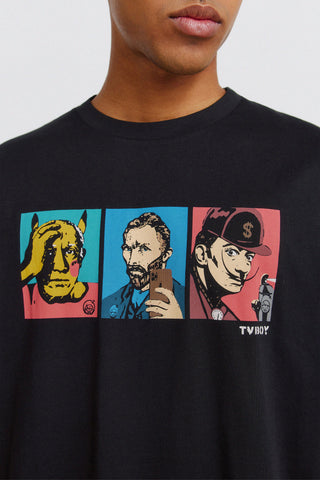 S/S Licensed Tvboy Printed T-Shirt.