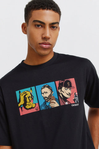 S/S Licensed Tvboy Printed T-Shirt.