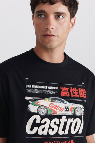 Camiseta Mc Castrol Coche.