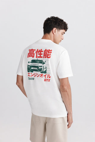 Camiseta Mc Castrol Letras.