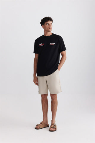Camiseta Mickey F1 Negra.