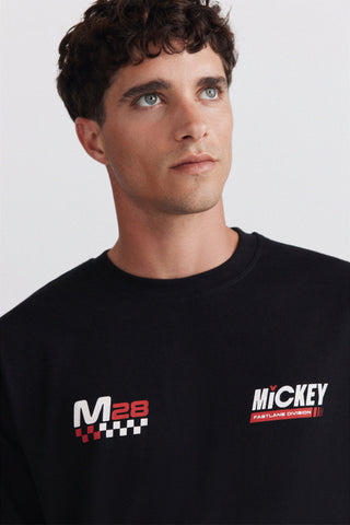 Camiseta Mickey F1 Negra.