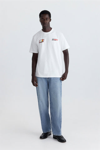 Camiseta Mickey F1 Blanca.