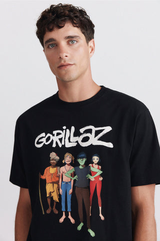 Camiseta Mc Gorilazz (Warner).