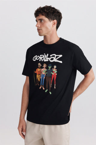 Camiseta Mc Gorilazz (Warner).