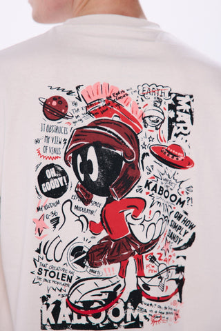 Camiseta Manga Corta Gráfica "Marvin The Martian Kaboom"